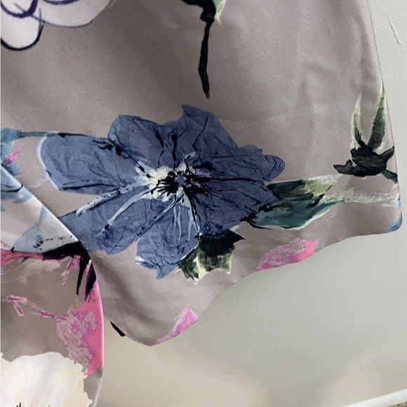 Milly Floral Sheath Dress Wedding Guest Office Party Classy - Picture 3 of 6